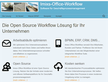Tablet Screenshot of office-workflow.de